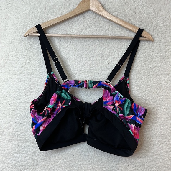 NWT Heat Paradise Nights Womens Bikini High Waist Two Piece Swimsuit 18W PLUS - Picture 5 of 13